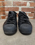 ADIDAS X PRADA MILANO LEATHER SUPERSTAR SNEAKERS ‘BLACK’