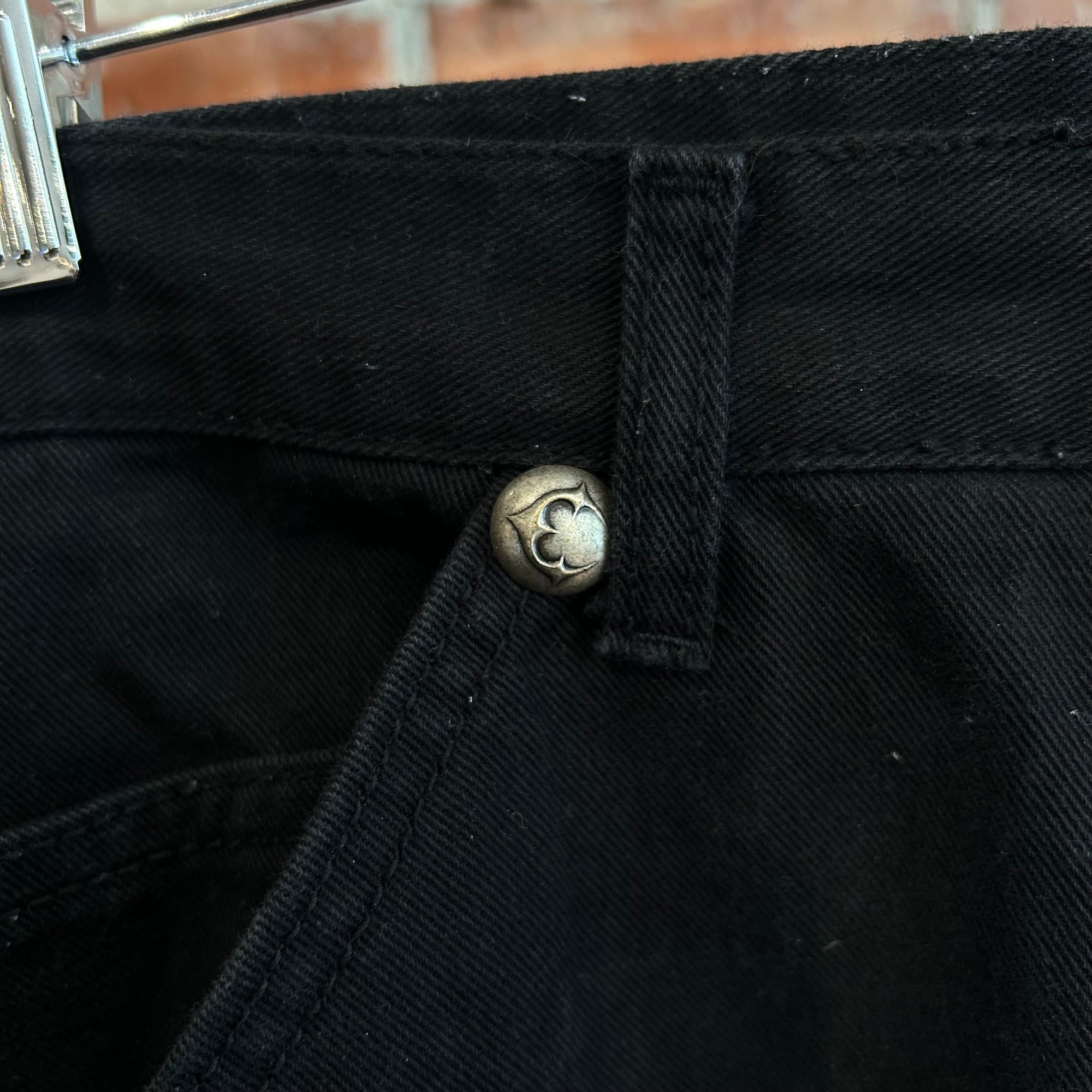 THUG CLUB AW24 STUDDED CARPENTER PANTS ‘BLACK’