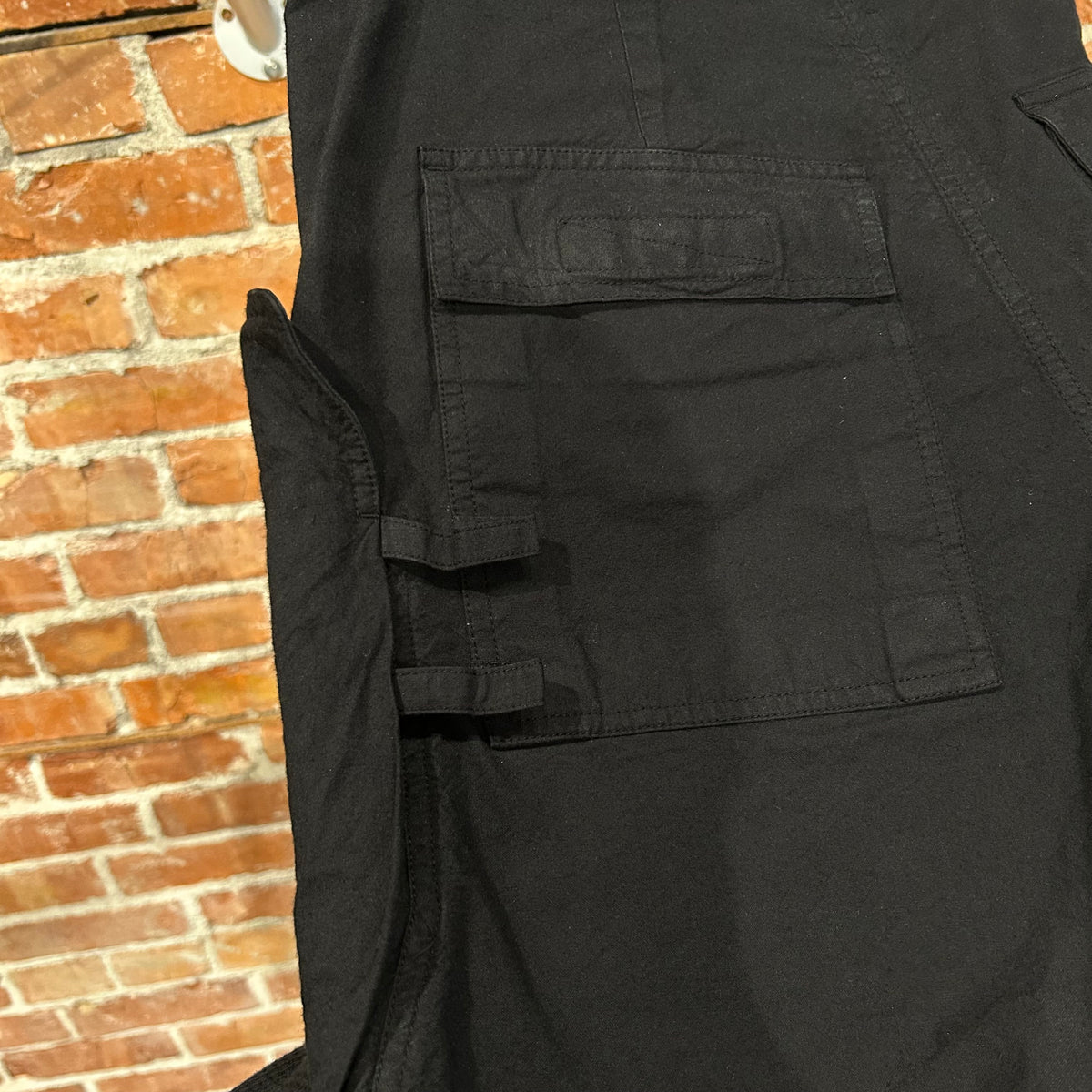 RICK OWENS FW25 CONCORDIANS DRKSHDW STEFAN CARGO SHORTS ‘BLACK’