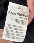 ACNE STUDIOS 1996 STOCKHOLM LOGO BOMBER JACKET ‘BLACK’