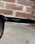 SAINT LAURENT YSL CAT EYE SUNGLASSES ‘TURTLE’
