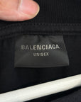 BALENCIAGA SS23 PARIS SOCCER JERSEY ‘BLACK’