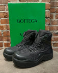 BOTTEGA VENETA PUDDLE BOMBER BOOTS ‘BLACK’