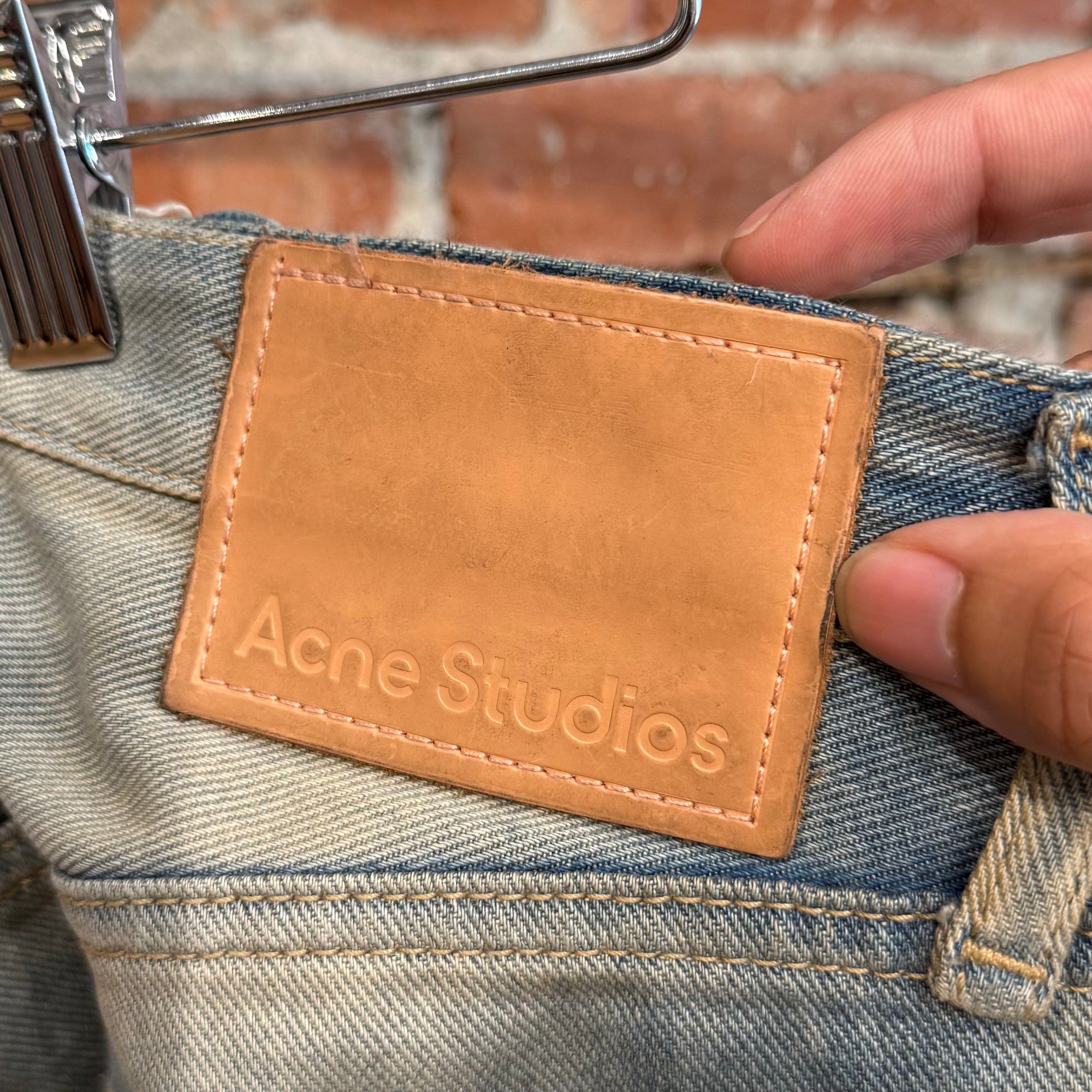 ACNE STUDIOS 1999 CARVER DENIM ‘MUD BLUE’