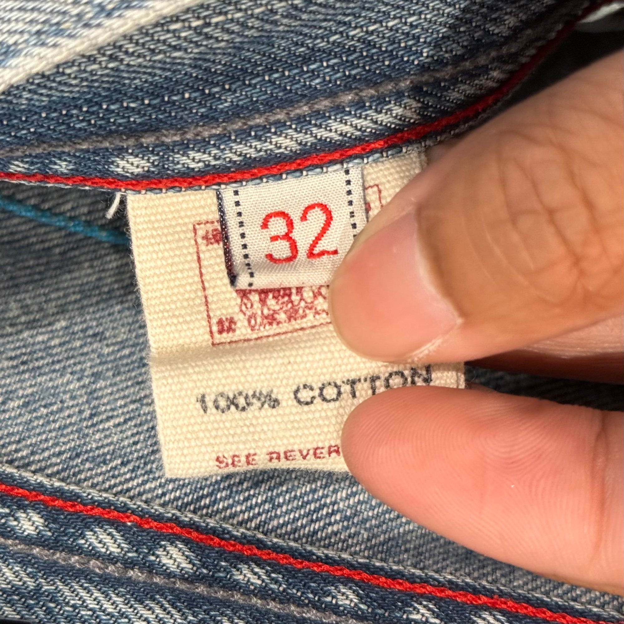 EVISU INTERNATIONAL STITCH GULL DENIM 'VINTAGE BLUE'