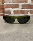 BURBERRY VISOR METAL ARM SUNGLASSES ‘JADE’