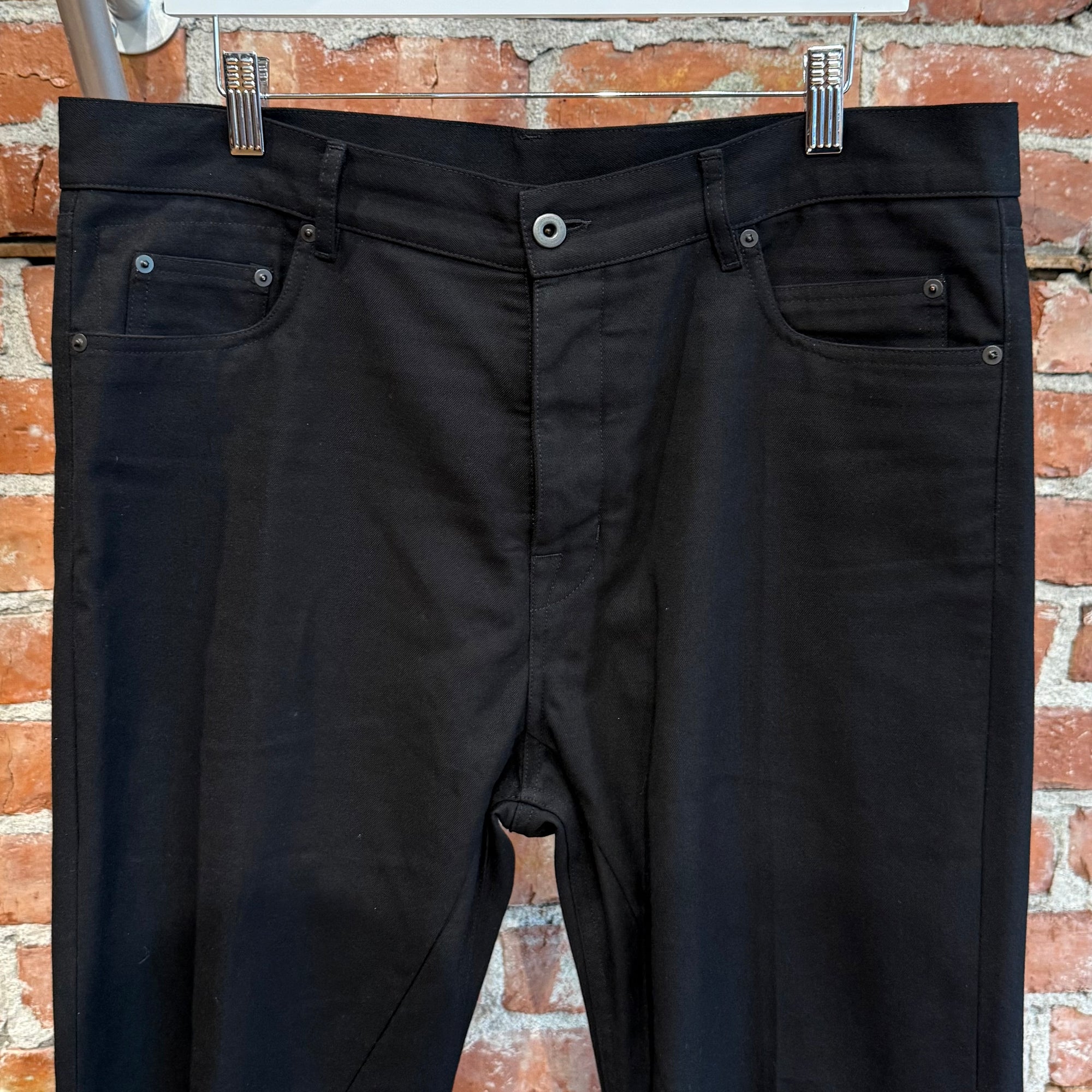 RICK OWENS SS24 LIDO JIM CUT JEANS ‘BLACK’