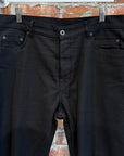 RICK OWENS SS24 LIDO JIM CUT JEANS ‘BLACK’