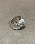 CHROME HEARTS CUT OUT PLUS FLEUR STAMP RING ‘SILVER’