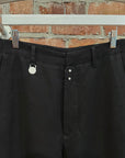 MARGIELA MM6 DISTRESSED TROUSERS ‘BLACK’