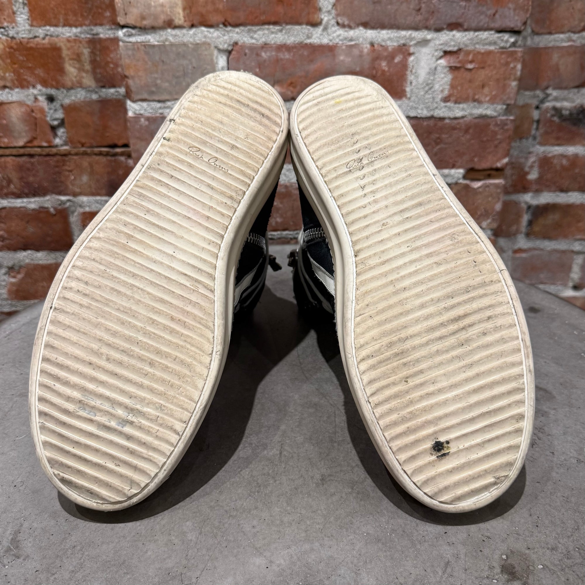 CHROME HEARTS X RICK OWENS GEOBASKET SNEAKERS ‘BLACK’