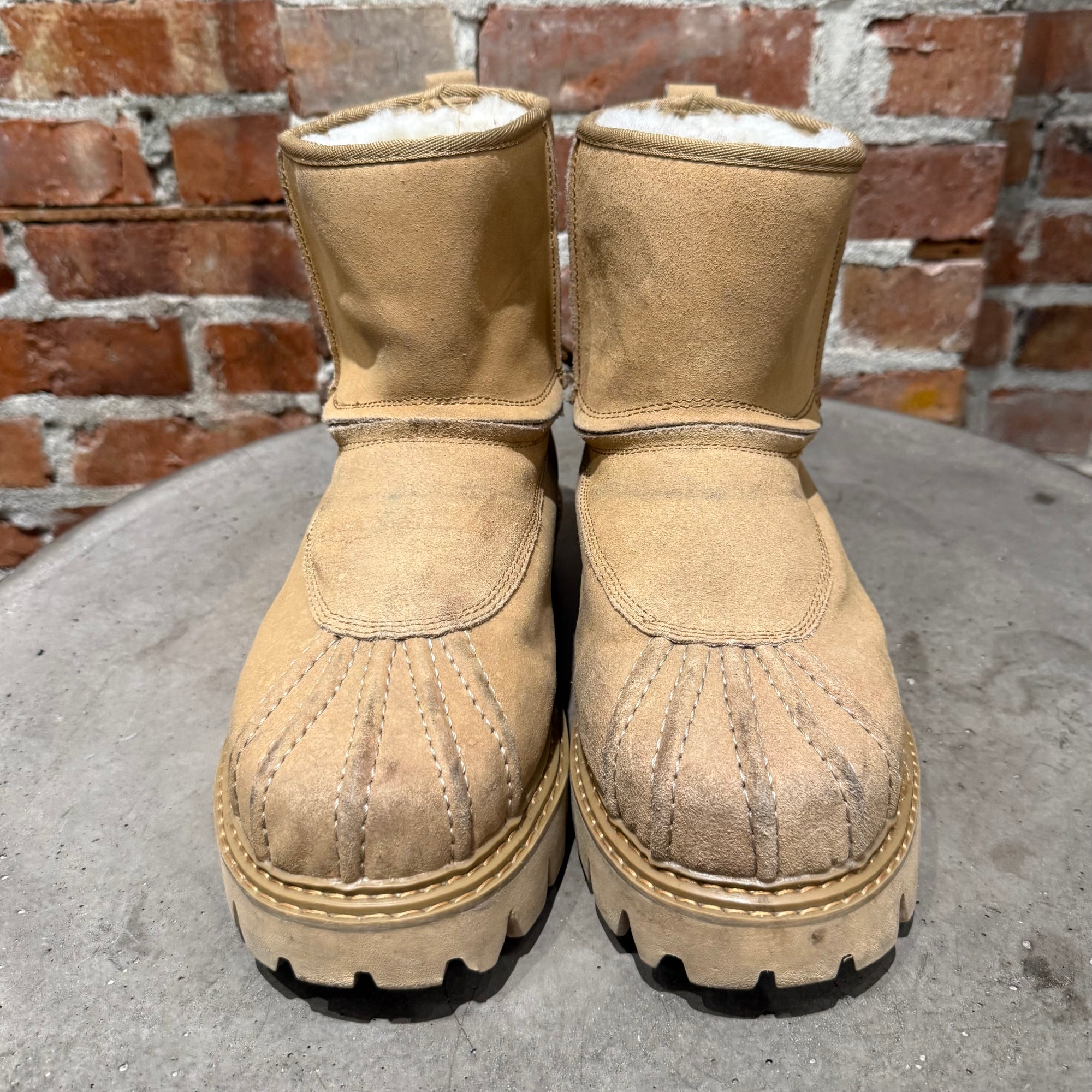 FUGAZI OOF UGG BOOTS ‘CAMEL’