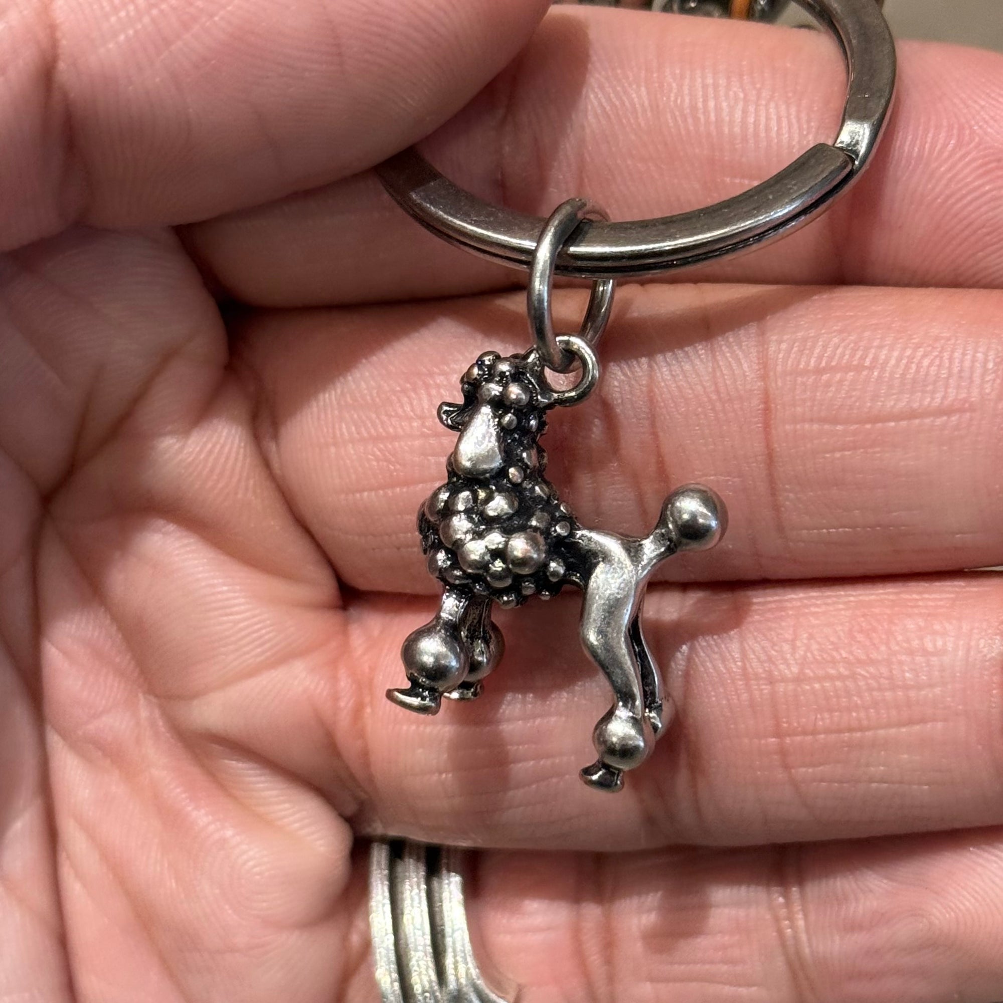 BALENCIAGA PARIS LANDMARKS KEYCHAIN ‘SILVER’