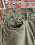 KAPITAL SMILEY PATCH MILITARY PANTS ‘SAGE’
