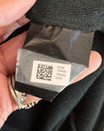 BALENCIAGA FW22 SAMPLE SIZE STICKER ZIP HOODIE ‘DARK GREEN’