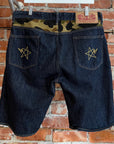 BAPE CAMO BACK DENIM SHORTS ‘DARK BLUE’