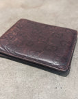 GUCCI MONOGRAM BIFOLD WALLET ‘BROWN’