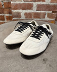 PRADA COLLAPSE RE-NYLON SUEDE SNEAKERS ‘IVORY’