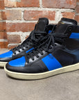 SAINT LAURENT PARIS SL/10 HIGHTOP SNEAKER ‘BLUE/BLACK’