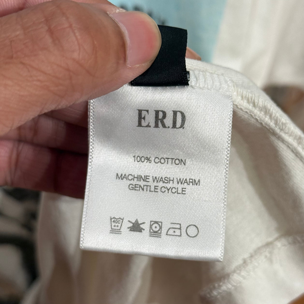 ENFANTS RICHES DEPRIMES FW25 SEX RELATED CRIMES TEE ‘WHITE’