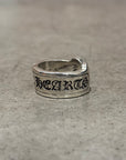 CHROME HEARTS LARGE SCROLL RING ‘SILVER’