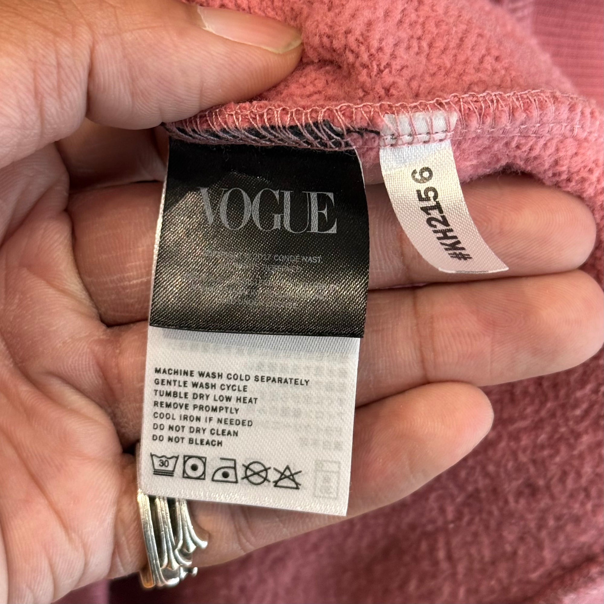KITH X VOGUE BOX LOGO HOODIE ’SALMON’