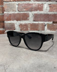 SAINT LAURENT YSL LOGO SL M3 SUNGLASSES ‘BLACK/GREY’