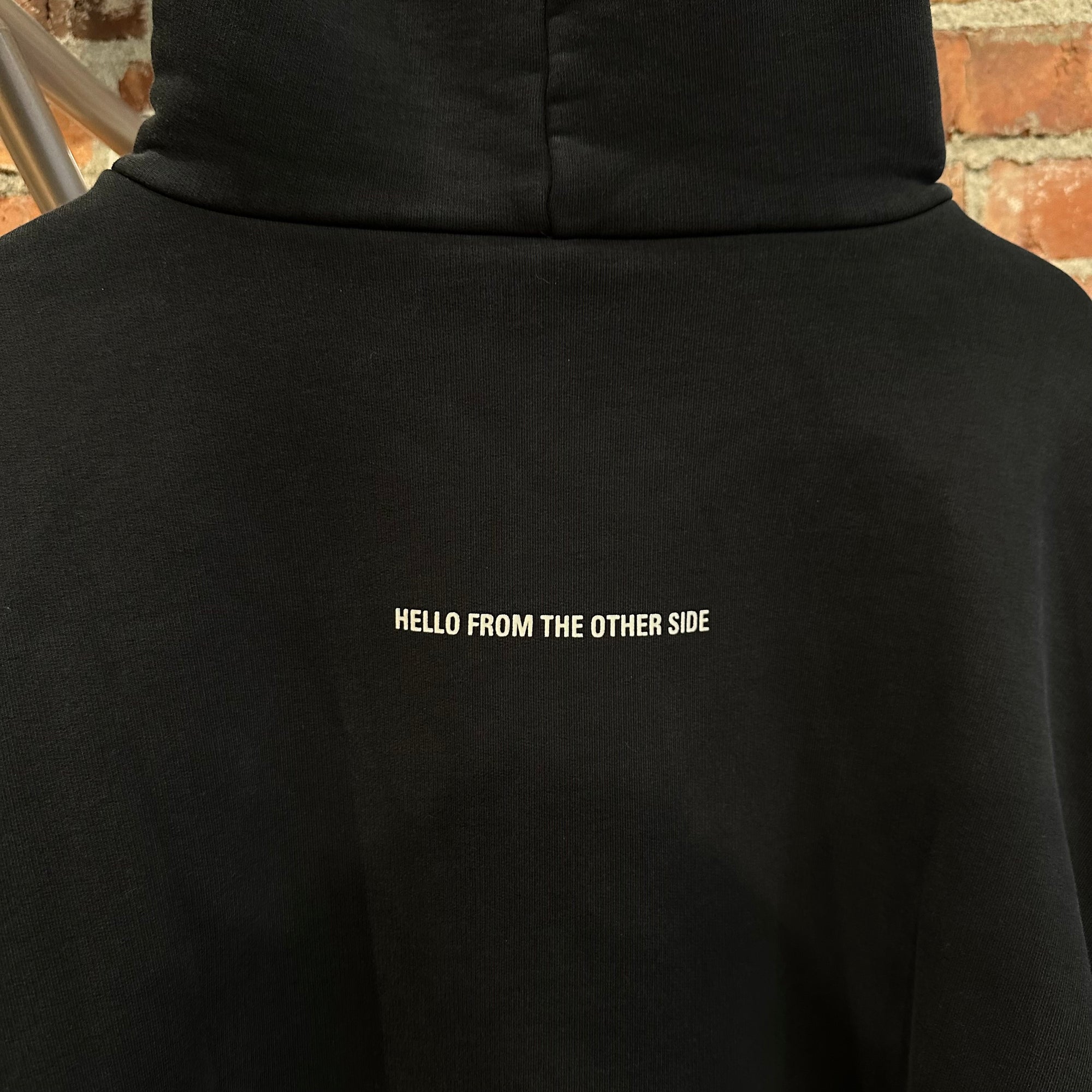 BALENCIAGA FW20 ALIEN SPORT OVERSIZED HOODIE ‘BLACK’