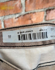 OUR LEGACY TROMPE PRINT THIRD CUT DIGITAL DENIM ‘CREAM/INK’