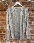 DIME PATINA DORES MESH LONGSLEEVE ‘CAMO’