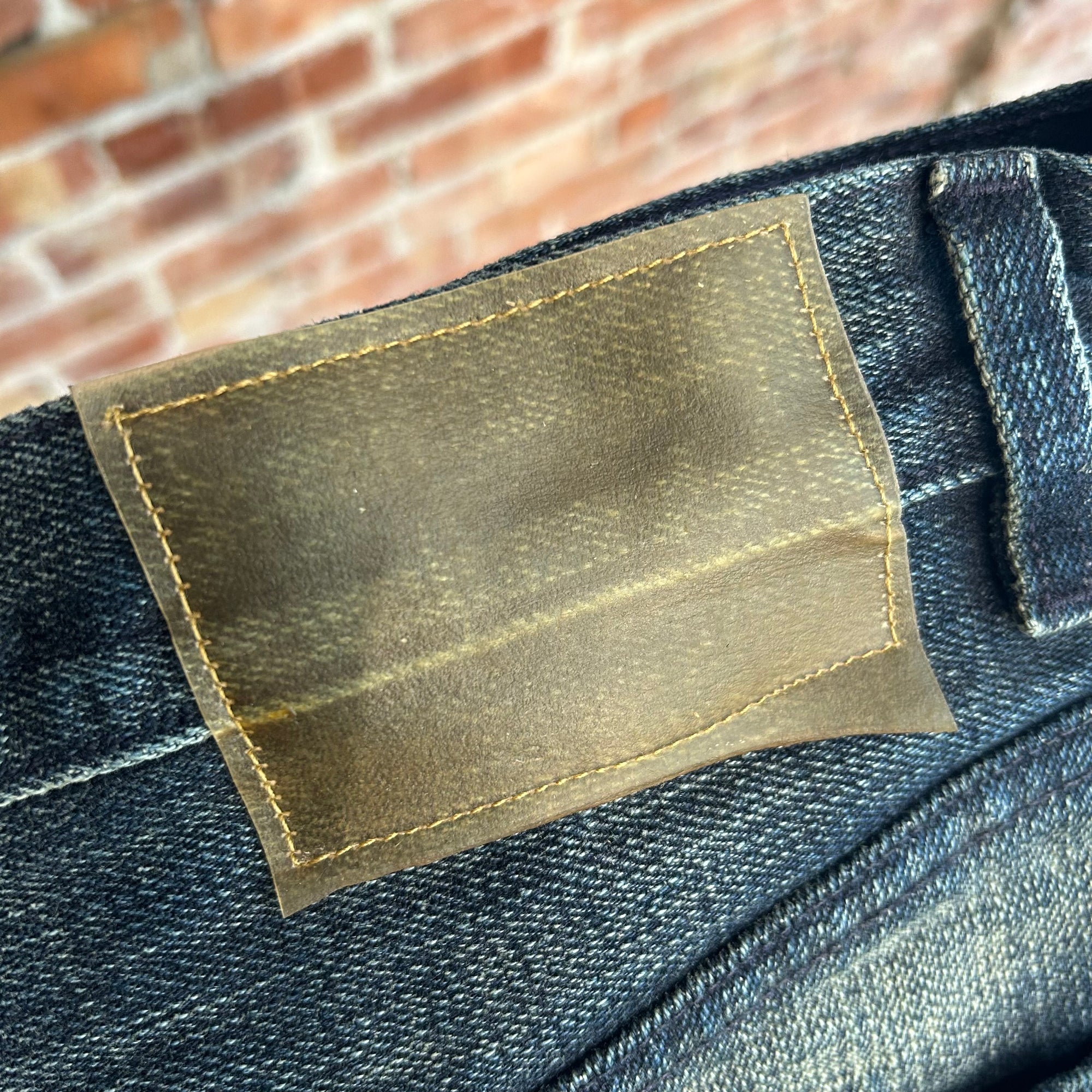 K-TWO STUDIOS MUDWASH BAGGY STRAIGHT DENIM ‘BLUE’