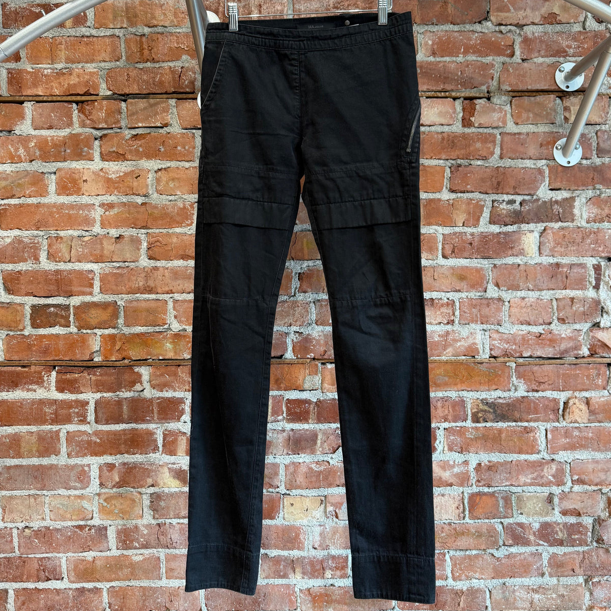 MA_JULIUS AIRCUT DOUBLE LAYER COTTON DENIM ‘BLACK’
