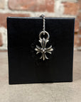 CHROME HEARTS DOUBLE CH PLUS CROSS NECKLACE ‘SILVER’
