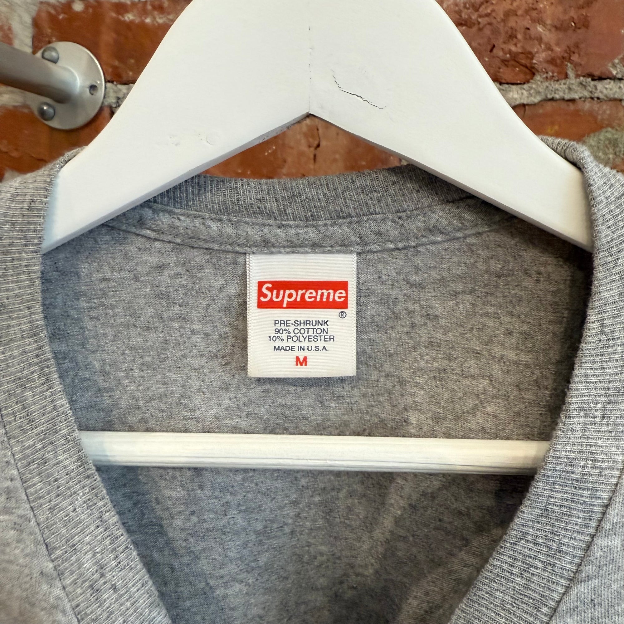 SUPREME RICK RUBIN PHOTO TEE ‘GREY’