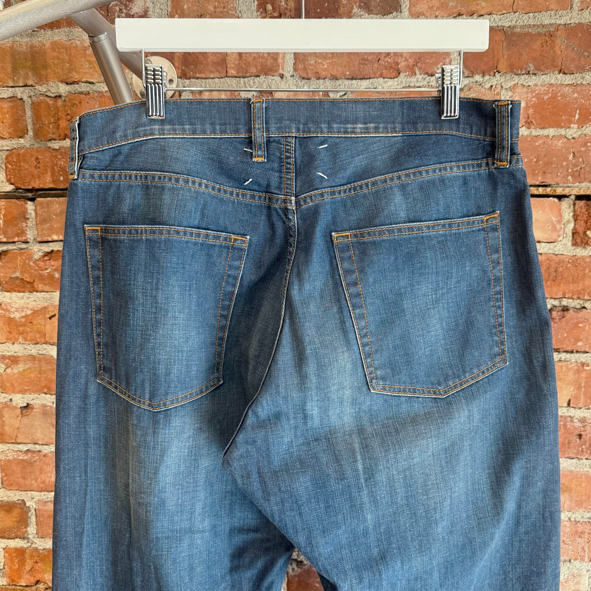 MARGIELA LINE 10 BAGGY COAL MINER DENIM ‘BLUE’
