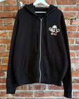 CHROME HEARTS FOTI HARRIS TEETER ZIP HOODIE ‘BLACK’