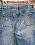 ACNE STUDIOS CANDY BUTTON STICKER DENIM ‘BLUE’
