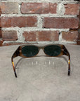 CHANEL VINTAGE PEARL LOGO SUNGLASSES ‘BROWN’