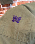 NEEDLES MILITARY FIELD SHIRT ‘OLIVE’