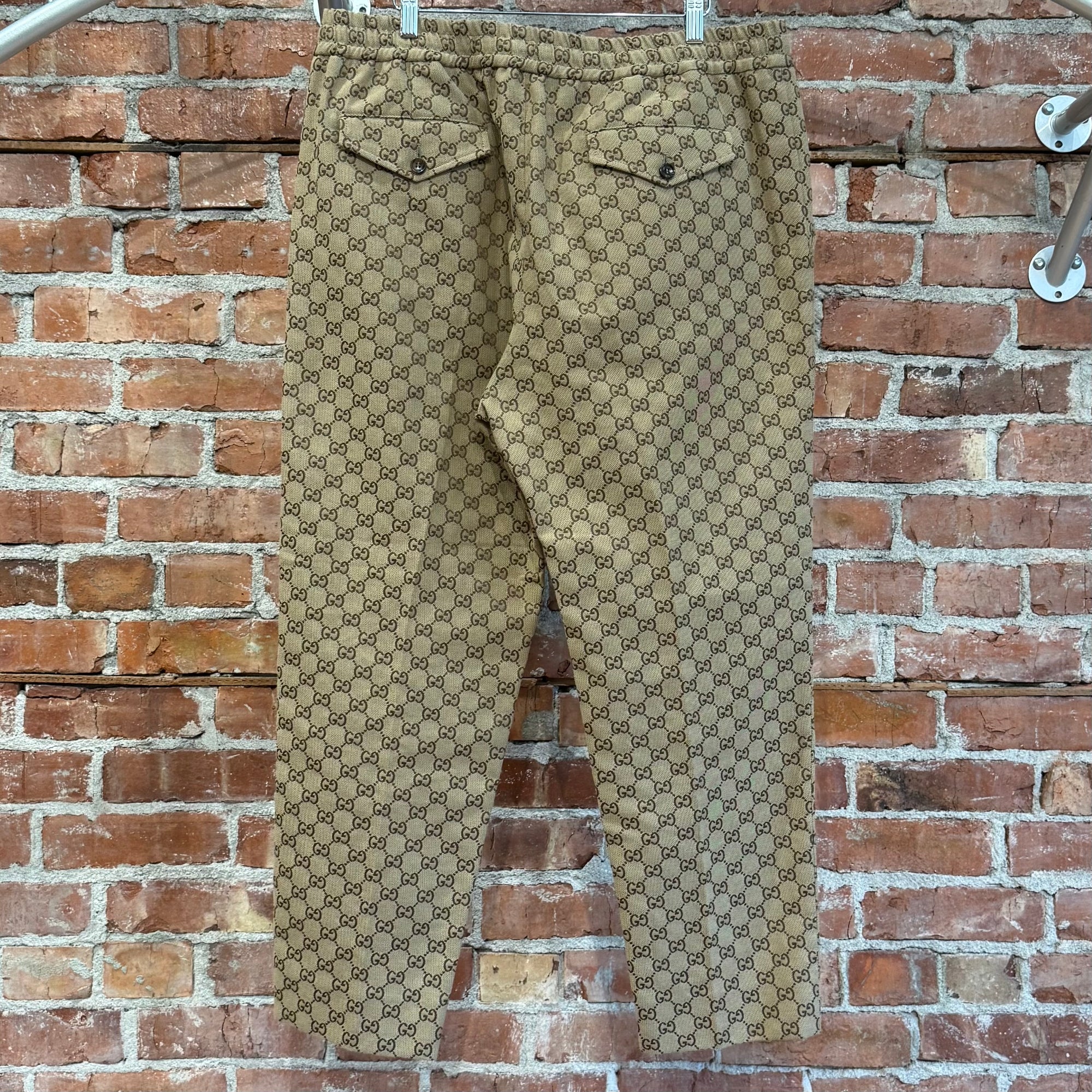 GUCCI MONOGRAM GG LOUNGE PANTS ‘SAND’