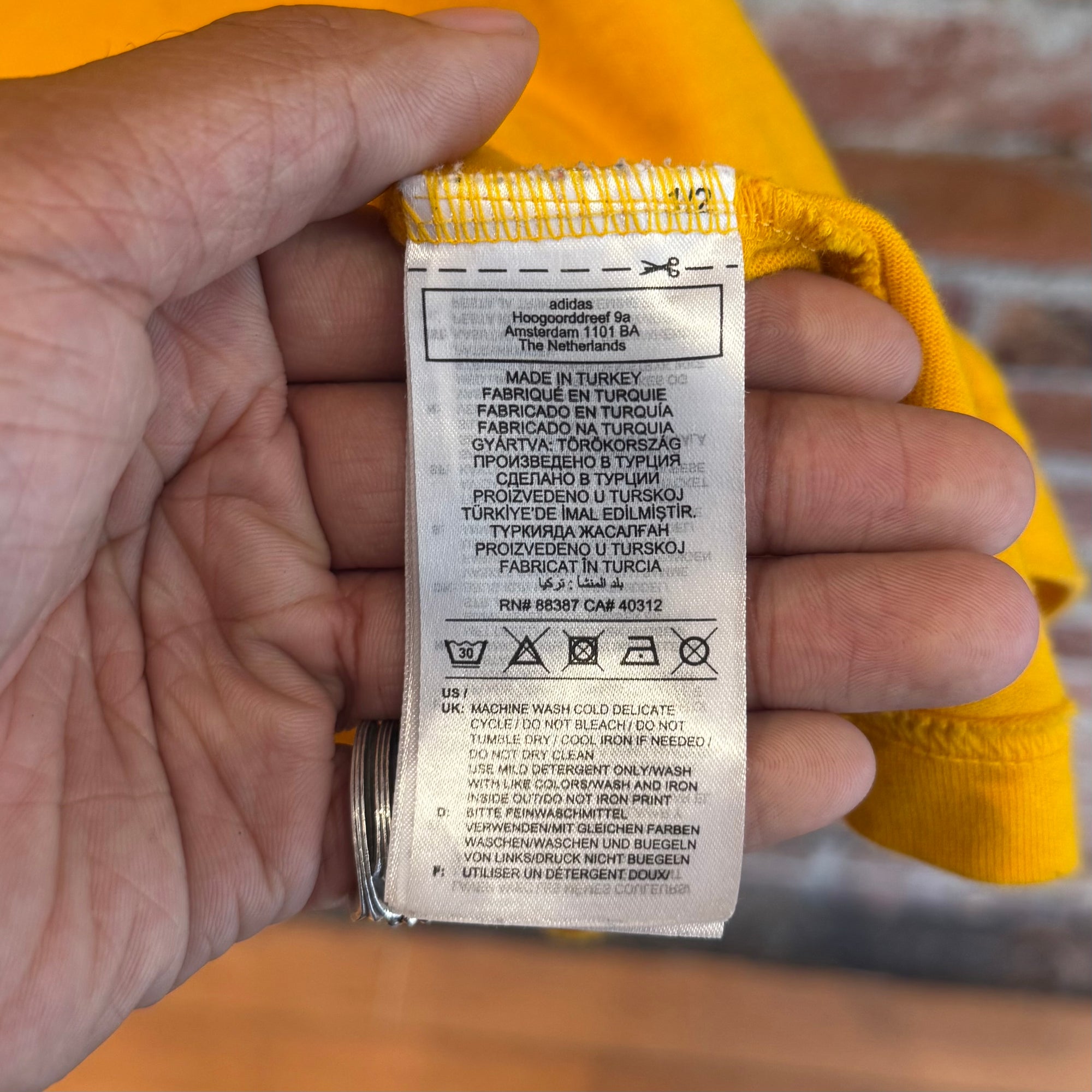 ADIDAS WALES BONNER SOCCER TEE ‘MULTI’