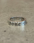 CHROME HEARTS 6MM FOREVER SPACER RING ‘SILVER’