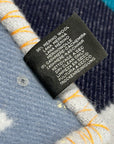 HERMES AVALON JUMP’H JACQUARD WOOL CASHMERE THROW BLANKET ‘MULTI’