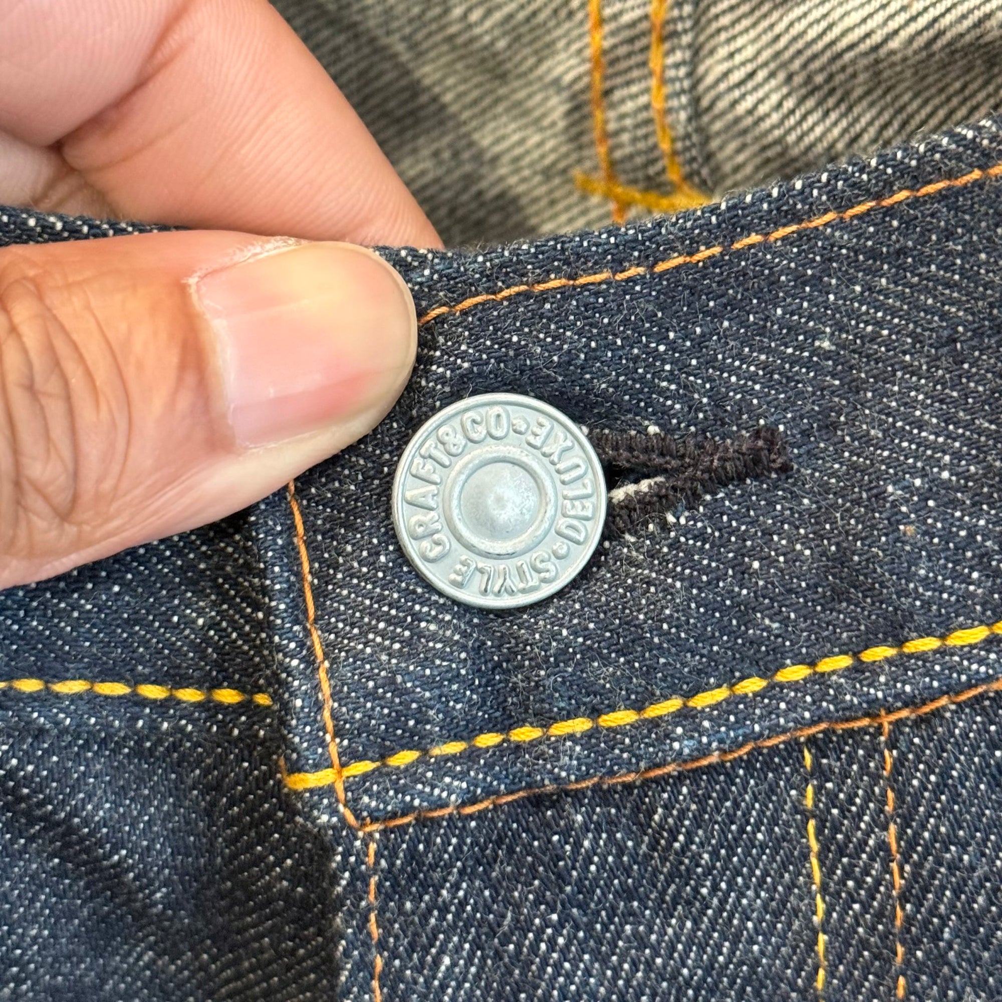 EVISU LOT 2017 FLARED DENIM 'INDIGO/IVORY'