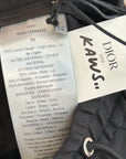 DIOR X KAWS PLEATED LOUNGE PANTS ‘BLACK’