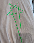 RICK OWENS DRKSDHW PENTAGRAM MUSCLE TANK ‘FADED PINK’