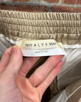 1017 ALYX 9SM TACTICAL SHORTS ‘SAND’