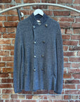 BRUNELLO CUCINELLI DOUBLE BREASTED CARDIGAN ‘BLUE’