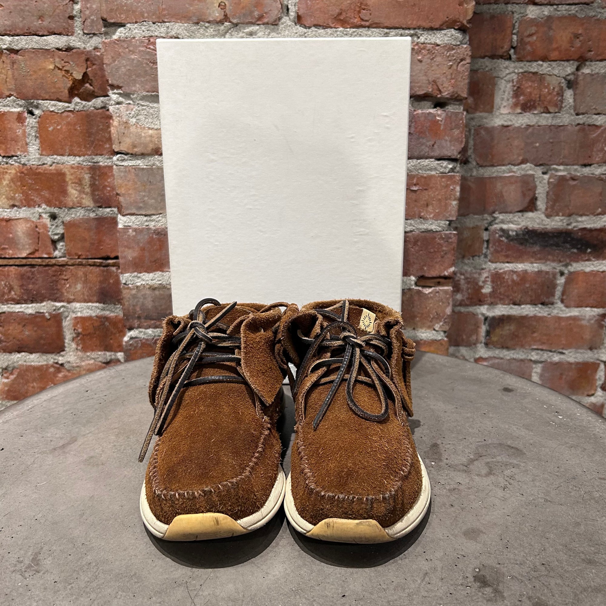 VISVIM FBT LLAMO FOLK SNEAKERS ‘BROWN’