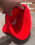 CHROME HEARTS CH LOGO BEANIE ‘RED’